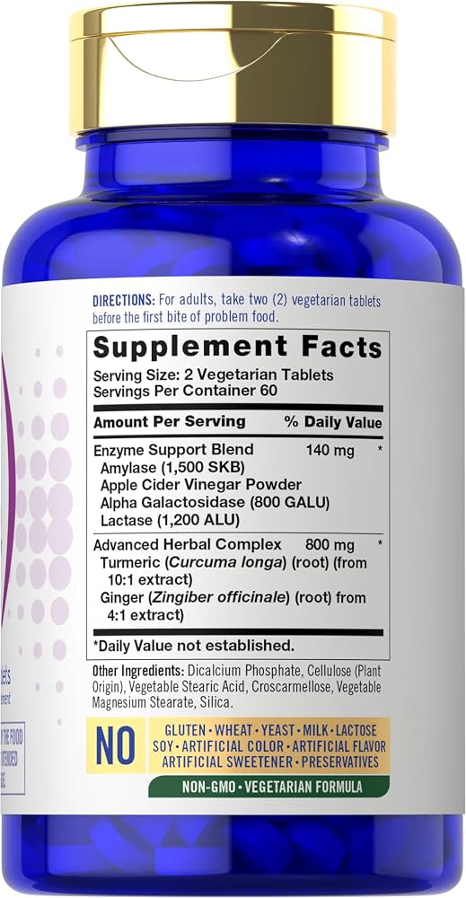 Carlyle Bloat & Gas Support - 120 Tablets - image 2