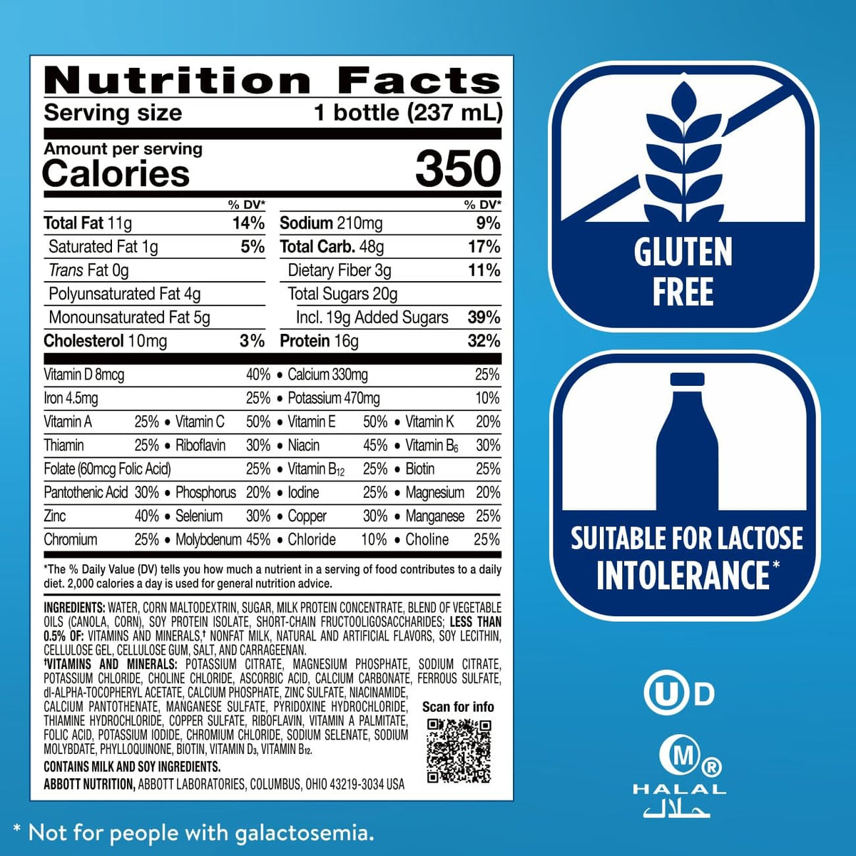 Ensure Plus Milk Chocolate Nutrition Shake With Fiber