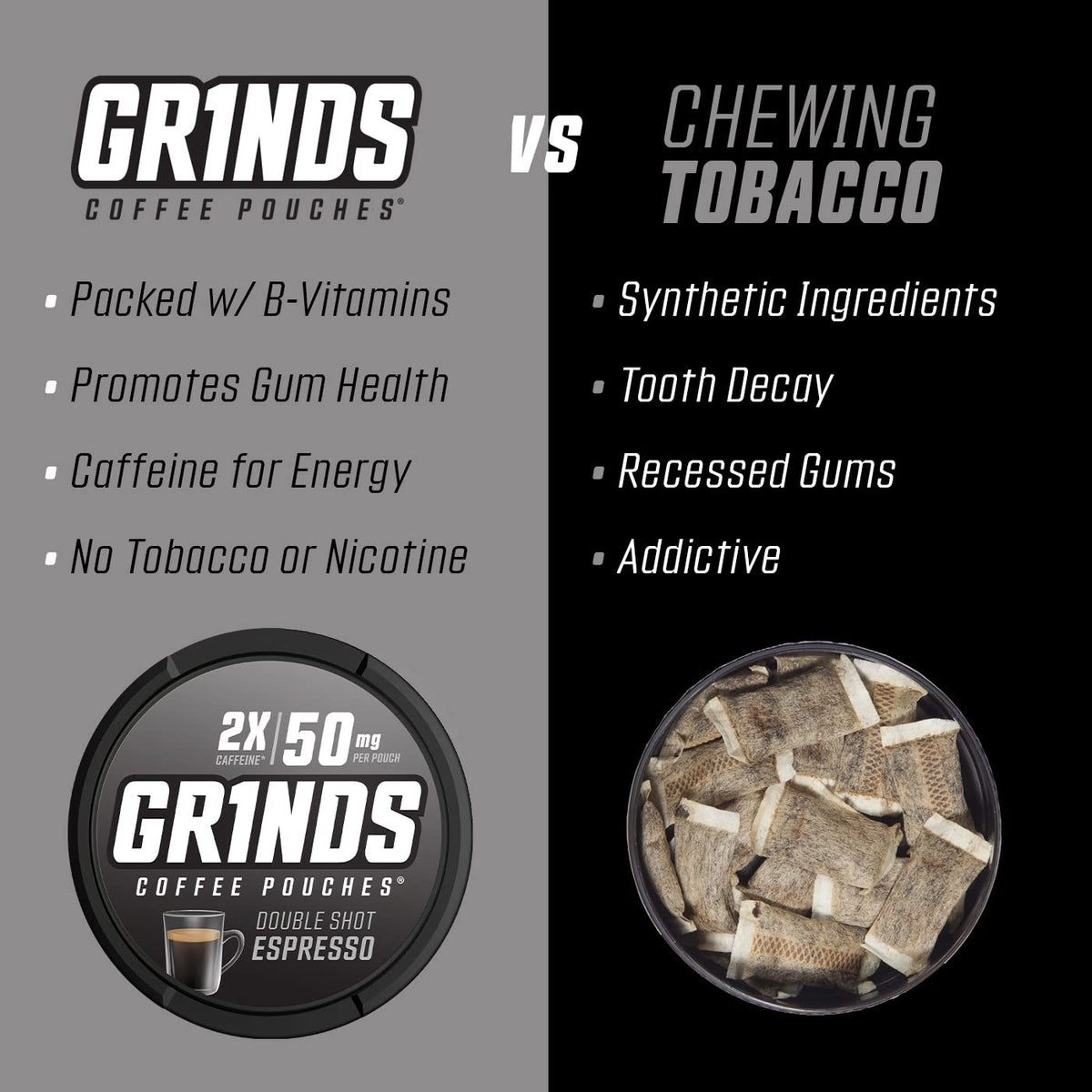 Grinds Coffee Pouches