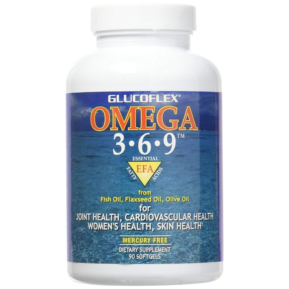 ZYOKIG Glucoflex Omega 3-6-9 Softgels - 90 Softgels