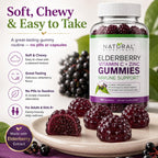 Natural BioScience Sambucus Elderberry Gummies with Vitamin C and Zinc - image 6
