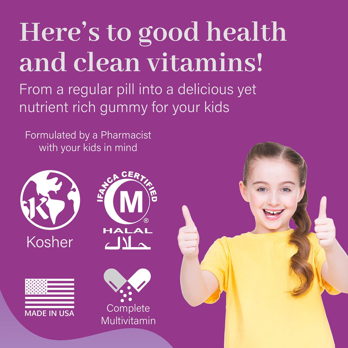 Salaam Nutritionals Kids Multivitamin Gummies - 90 Count - image 4