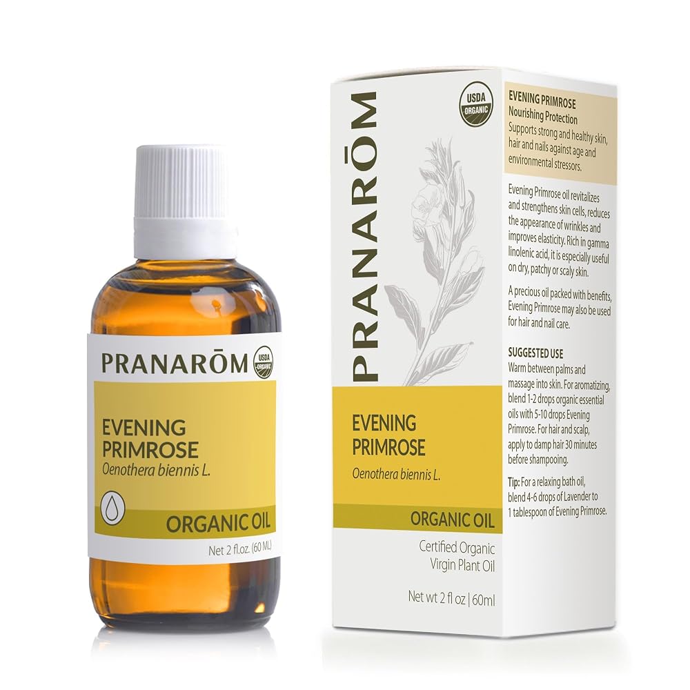 Pranarom Evening Primrose Virgin Plant Oil - 2 Fl Oz