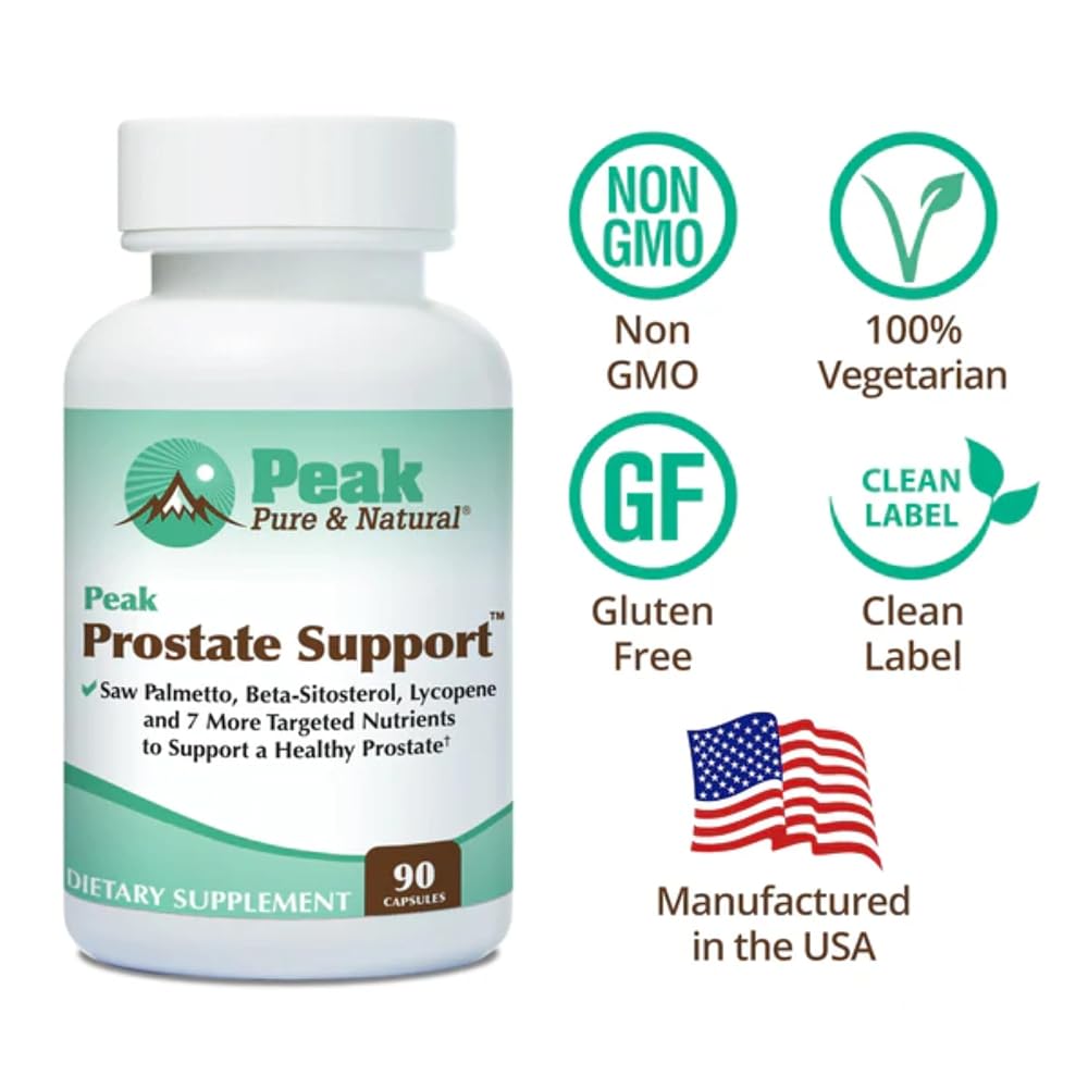 Peak Prostate Support Natural Herbal Supplement - 90 Capsules - image 2