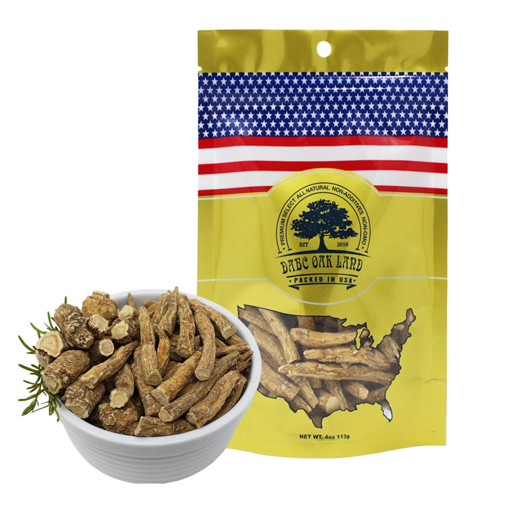 DABC OAK LAND Wisconsin American Ginseng Roots - 4oz (113g)
