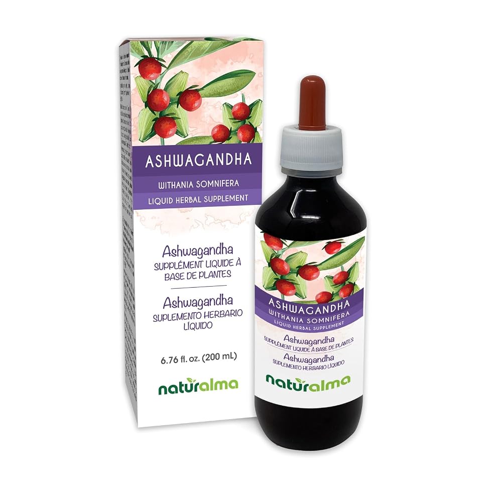 Naturalma Ashwagandha Root Alcohol-Free Tincture - 6.76 fl oz