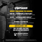 Mutant Madness Ultra-Concentrated Pre-Workout Powder - 30 Servings - image 4