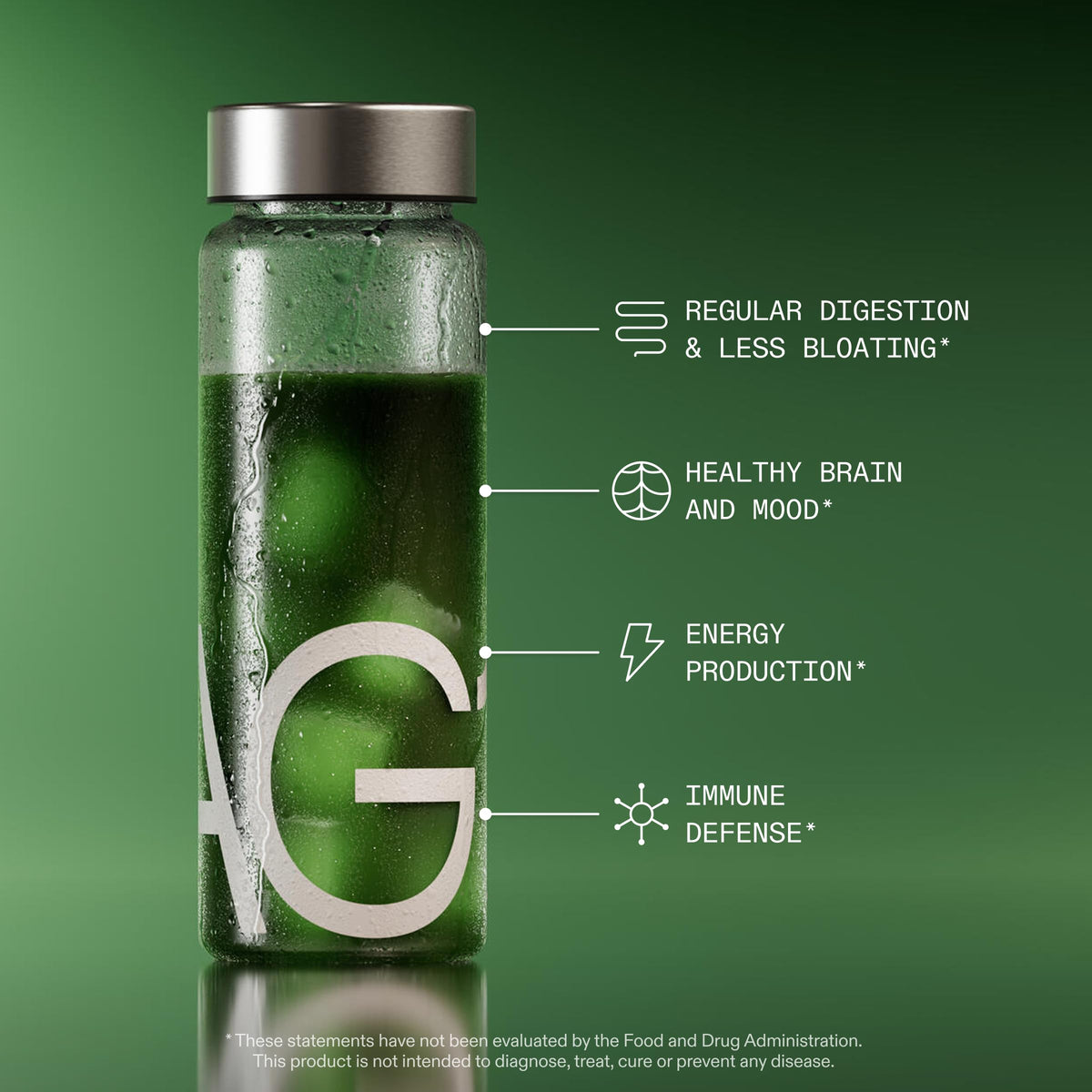 AG1 Greens Powder Multivitamin and Probiotic Blend - 30 Servings - image 4