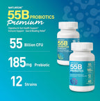NATURION 55B Probiotics Premium 55 Billion CFU - 60 Capsules - image 5