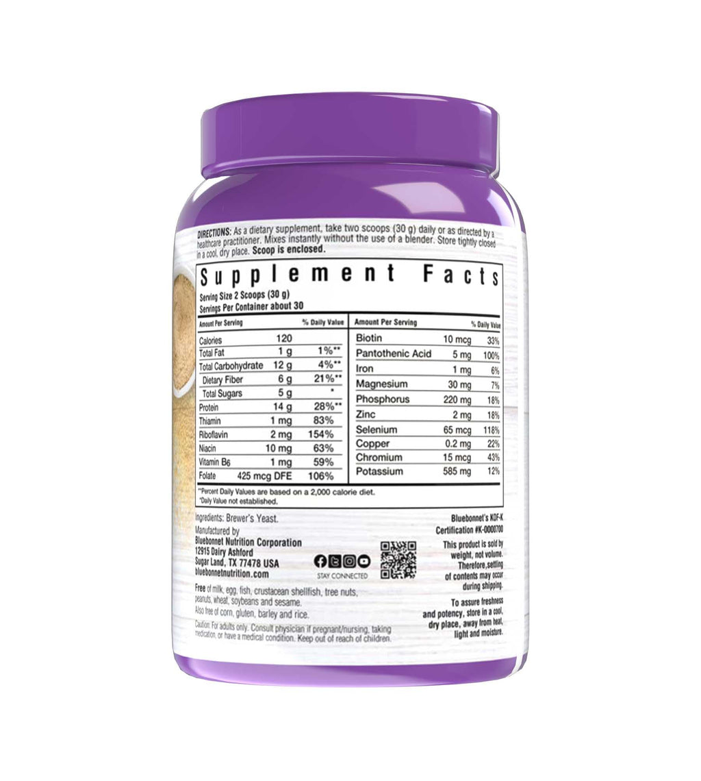 BLUEBONNET NUTRITION SUPER EARTH® BREWER'S YEAST FLAKES