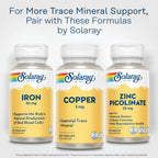 Solaray Copper 2mg Essential Trace Mineral - 100 Vegan Capsules - image 6