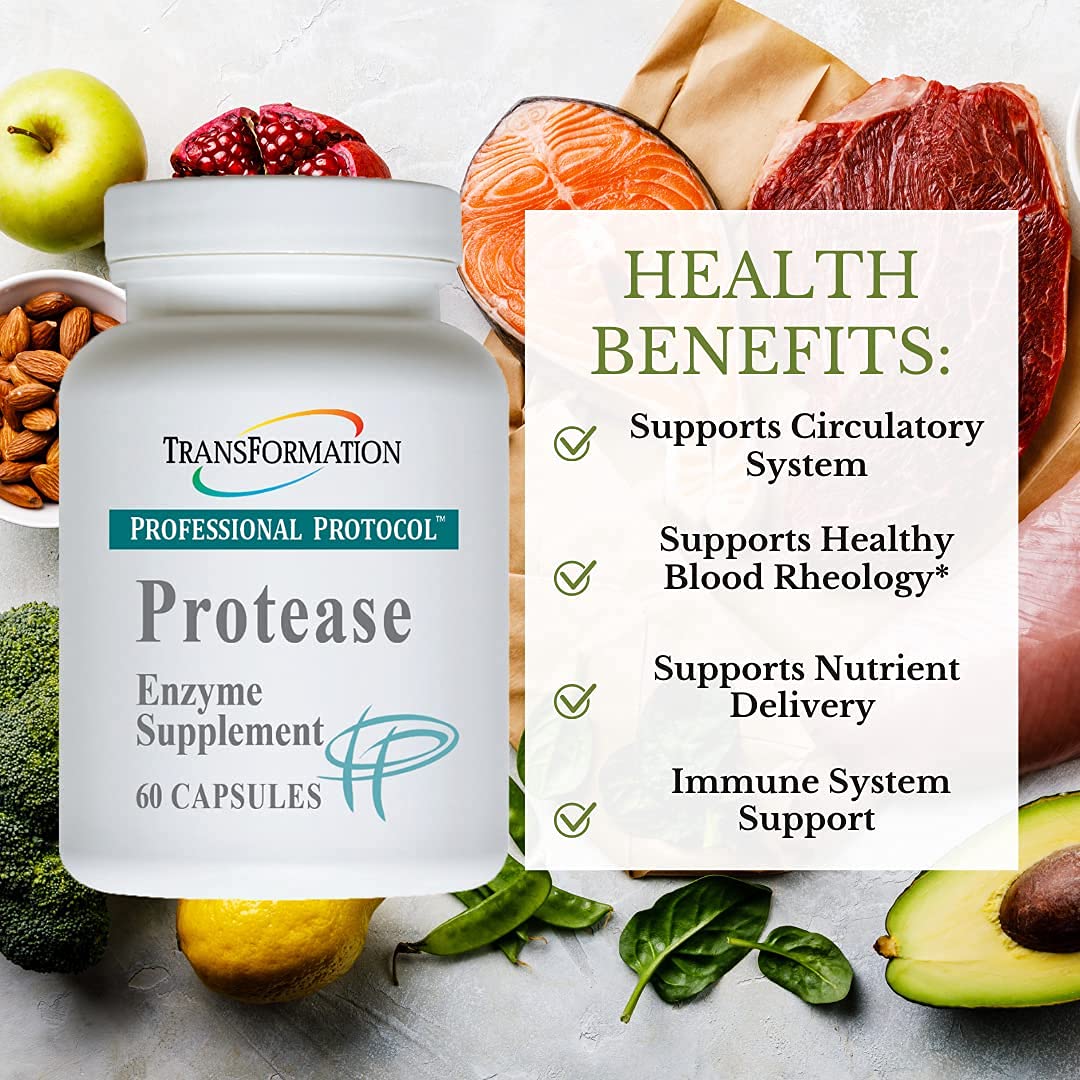 TRANSFORMATION Genesis of Good Health Enzymes Protease - 60 Capsules - image 2