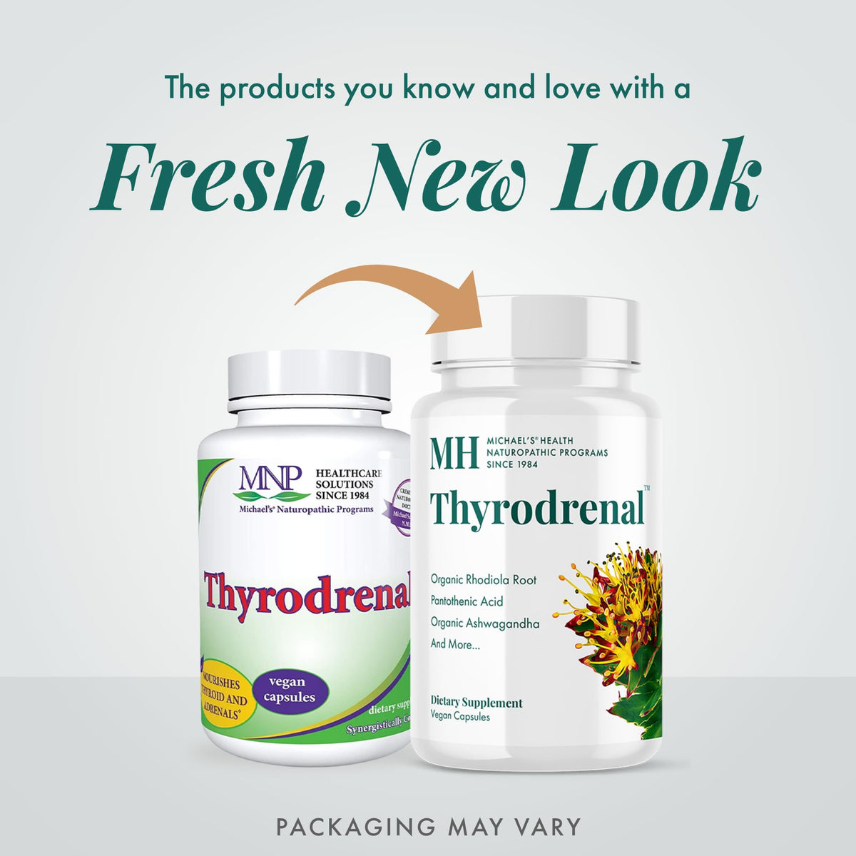 Michael's Thyrodrenal Glandular Extract - 60 Vegetarian Capsules - image 3