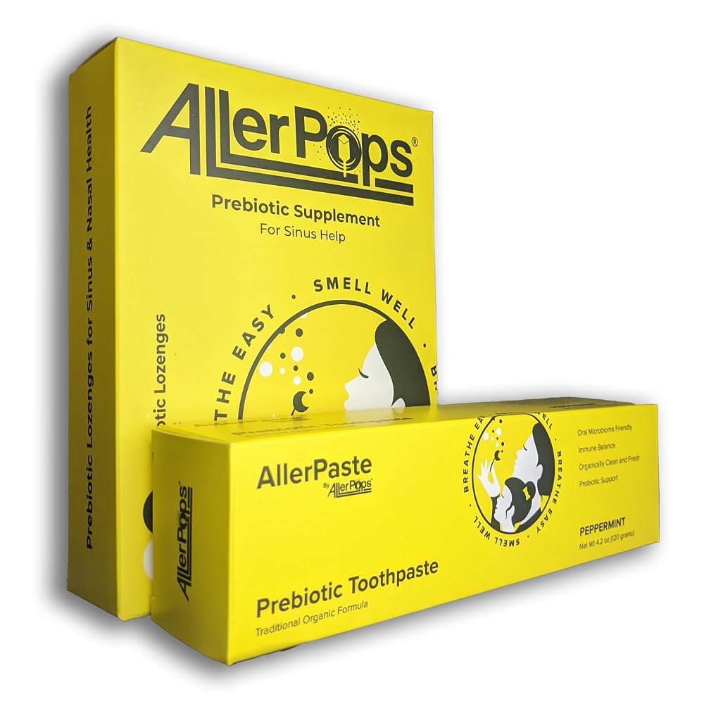 AllerPops Starter Kit Prebiotic Gummy Lozenges & Toothpaste