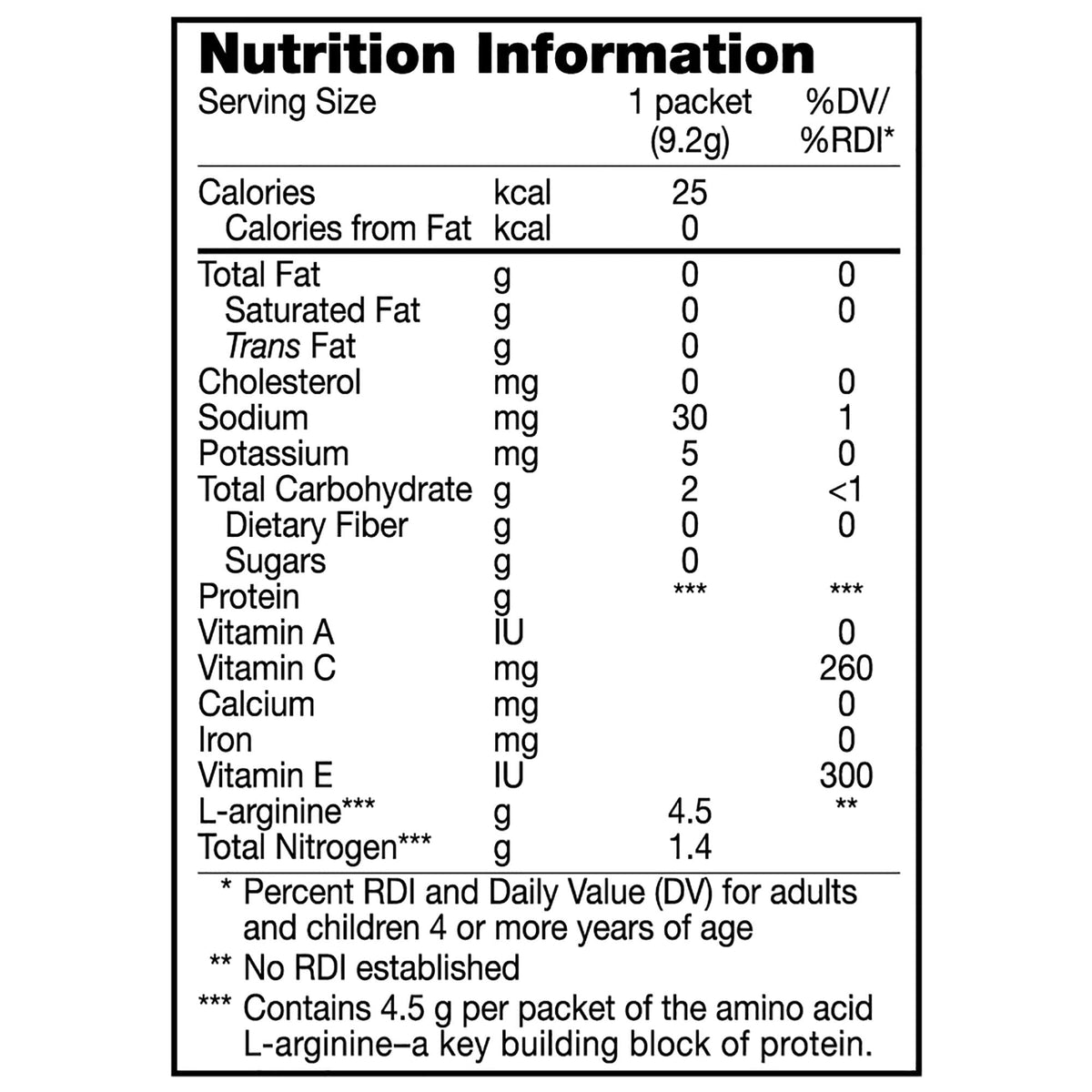 Arginaid L-Arginine Oral Supplement Orange Powder - 14 Packets - image 5