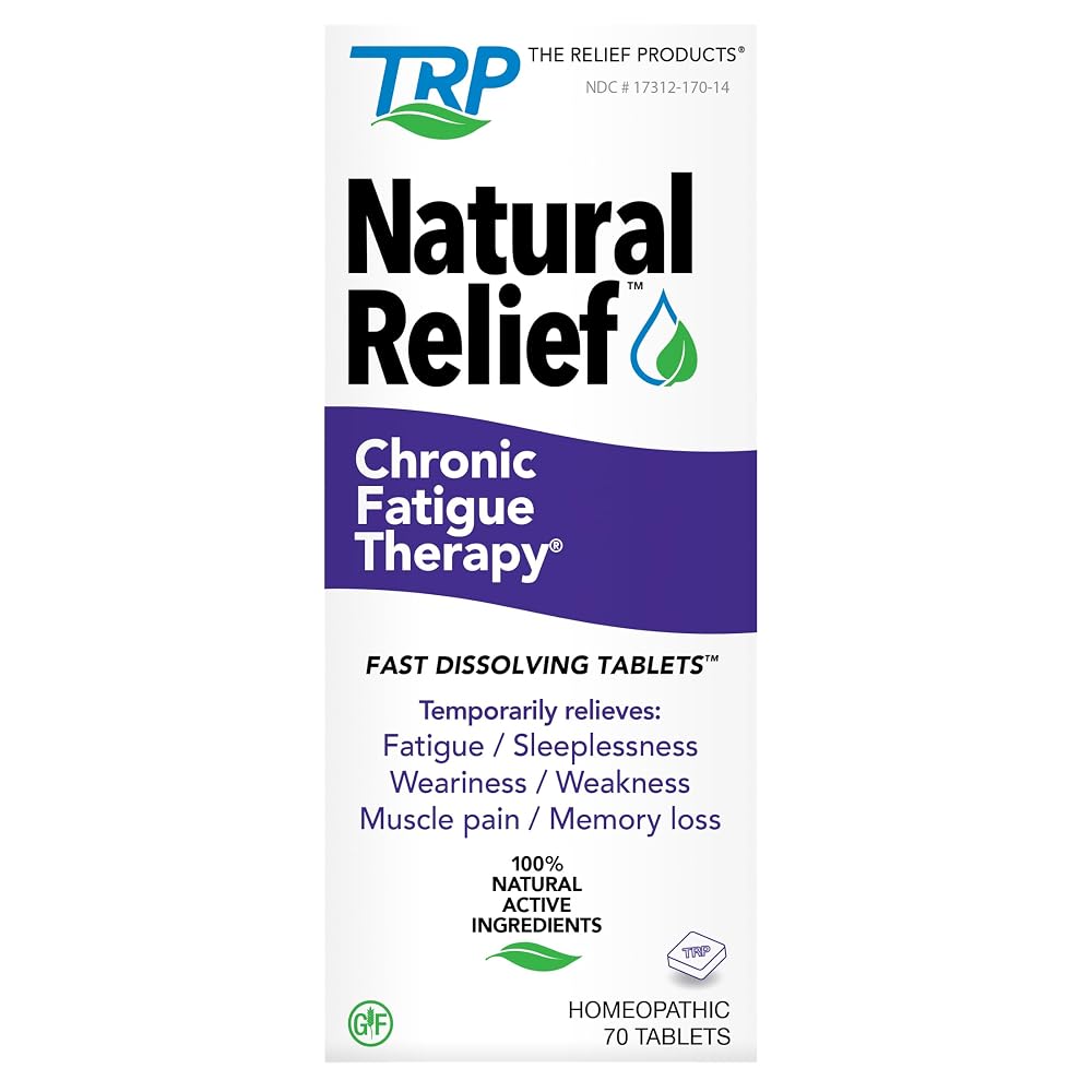 The Relief Products Chronic Fatigue Therapy - 70 Tablets
