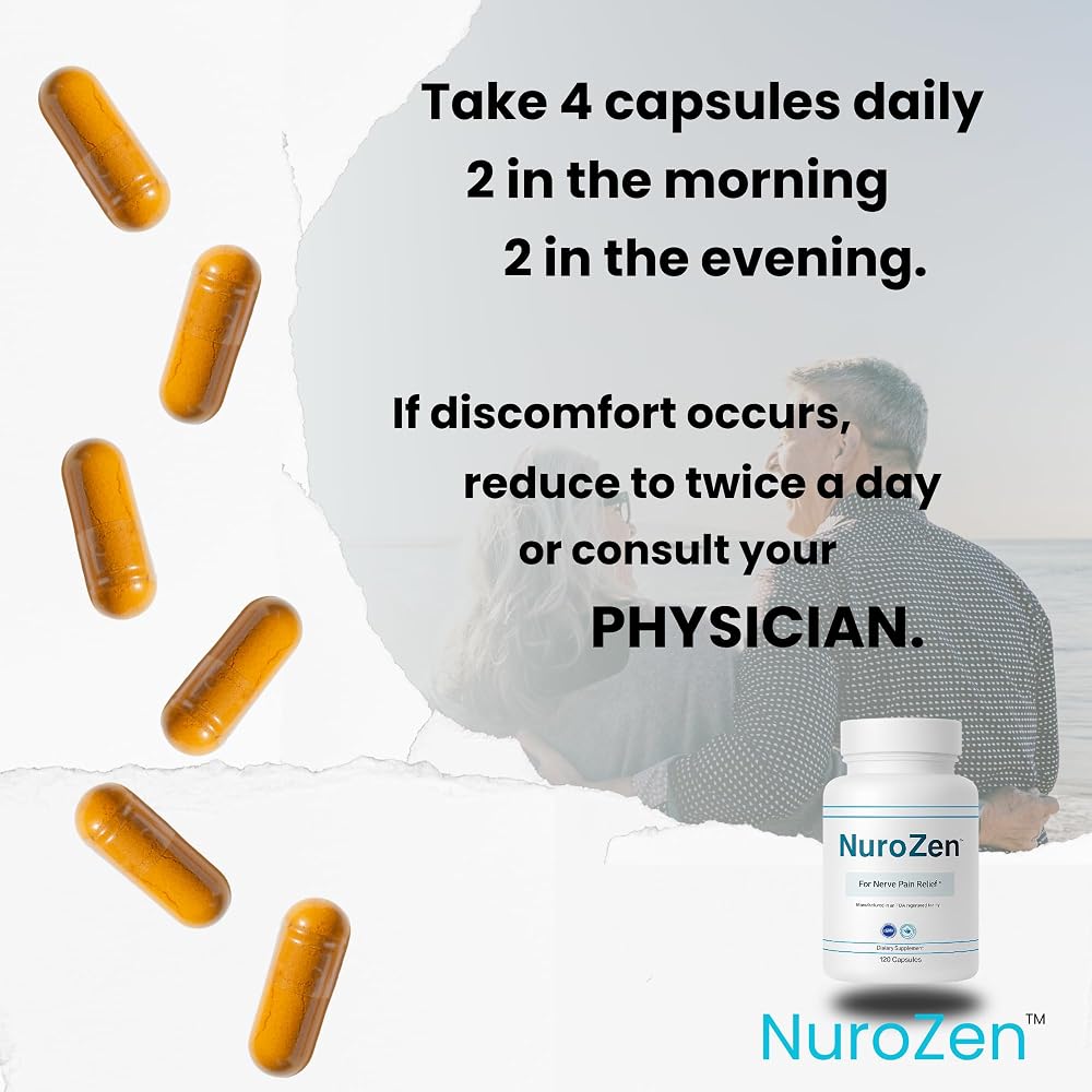 Generic NUROZEN 120 Count Nerve Support with MSM