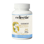 Eclectic Institute Ginkgo Biloba Cognitive Support - 120 Capsules