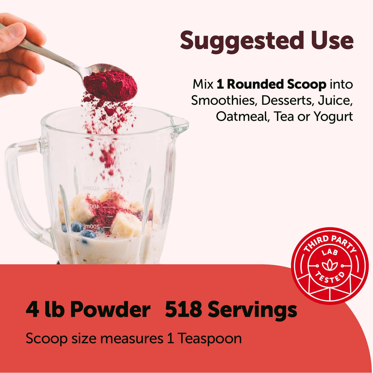 Micro Ingredients Organic Beet Root Powder - 64 oz - image 4