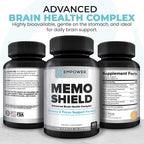 Empower Health Labs MemoShield Brain Health Supplement - 60 Capsules - image 4