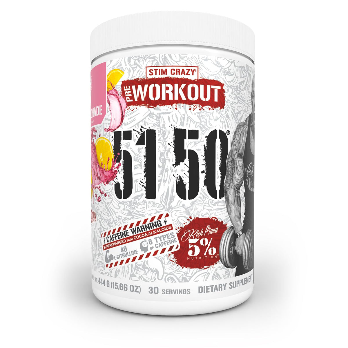 5% Nutrition 5150 High Stim Pre Workout Powder