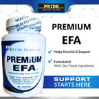 Pride Nutrition Premium EFA Omega 3-6-9 Supplement - Softgels - image 3