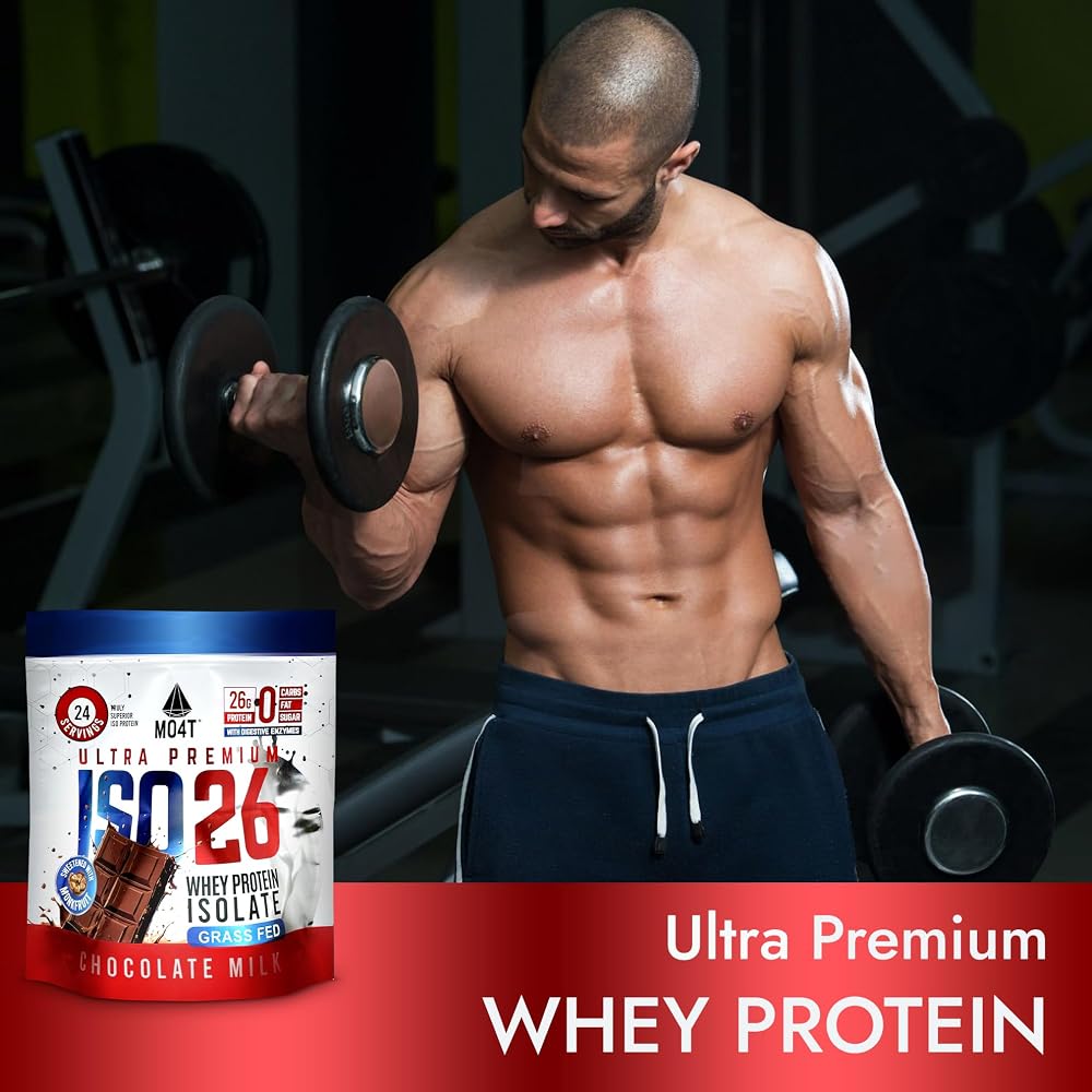 MOMOF4TRANSFORM ISO26 Grass Fed Whey Protein Isolate - 24 Servings - image 5