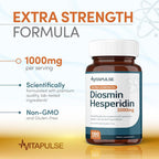 VitaPulse Hesperidin Plus 1000mg - 180 Vegetarian Capsules - image 4