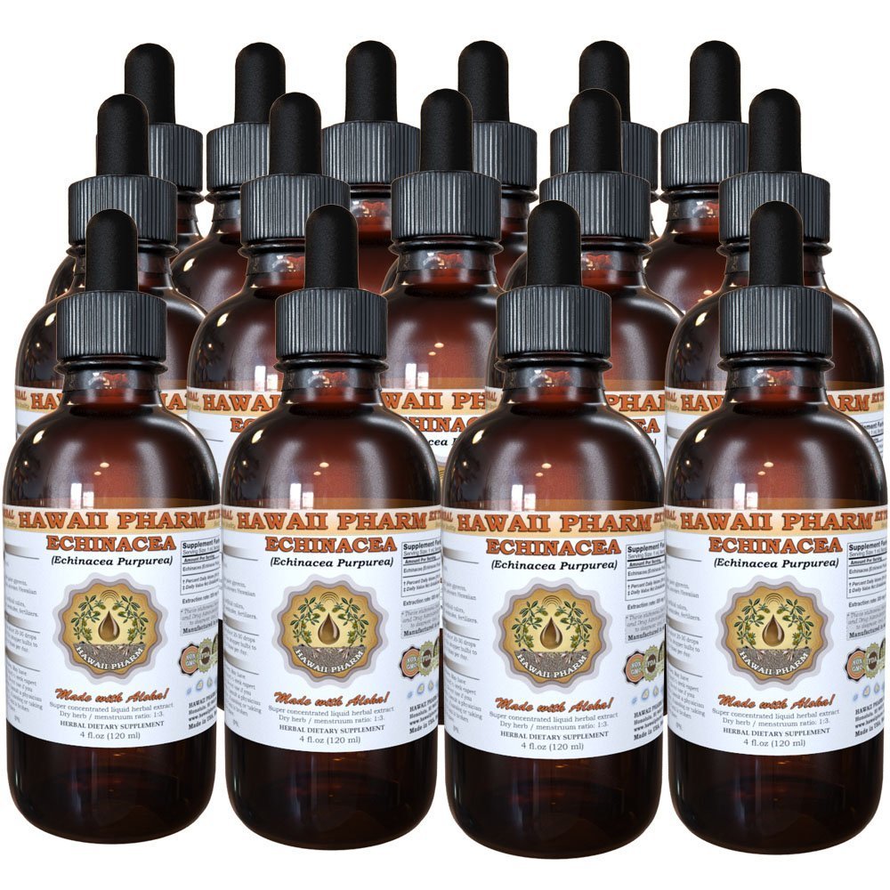 Hawaii Pharm Echinacea Root Liquid Extract - 4 fl oz, 15-Pack