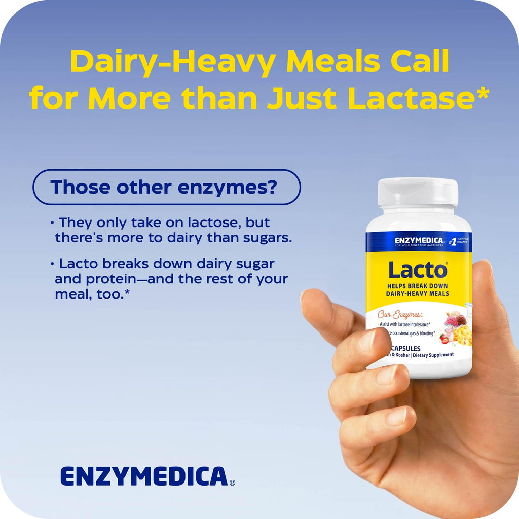 Enzymedica Lacto Digestive Enzymes - 90 Capsules - image 4