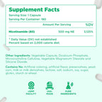 Clear Formulas Vitamin B3 Nicotinamide 500mg - High Absorption Form