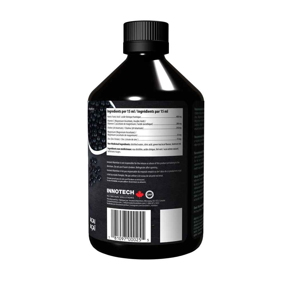 Innotech Nutrition Detox 101 Humic Fulvic Acid Liquid - 500ml - image 2