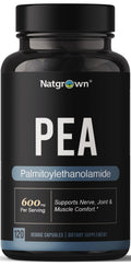 Natgrown Palmitoylethanolamide PEA 600 mg - 120 Capsules