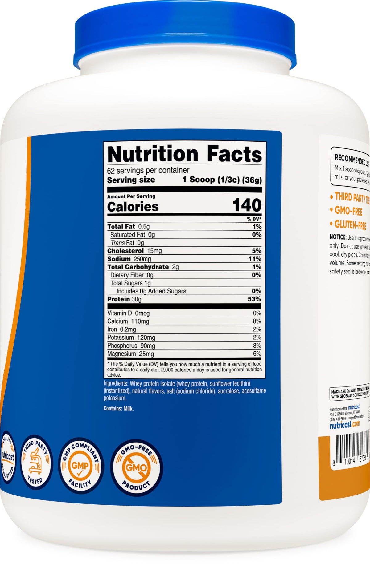 Nutricost Whey Protein Isolate