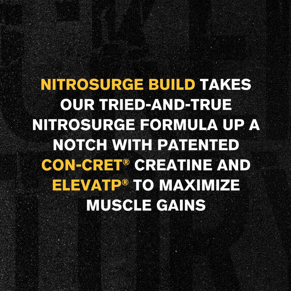 Jacked Factory Nitrosurge Build Pre Workout with Creatine