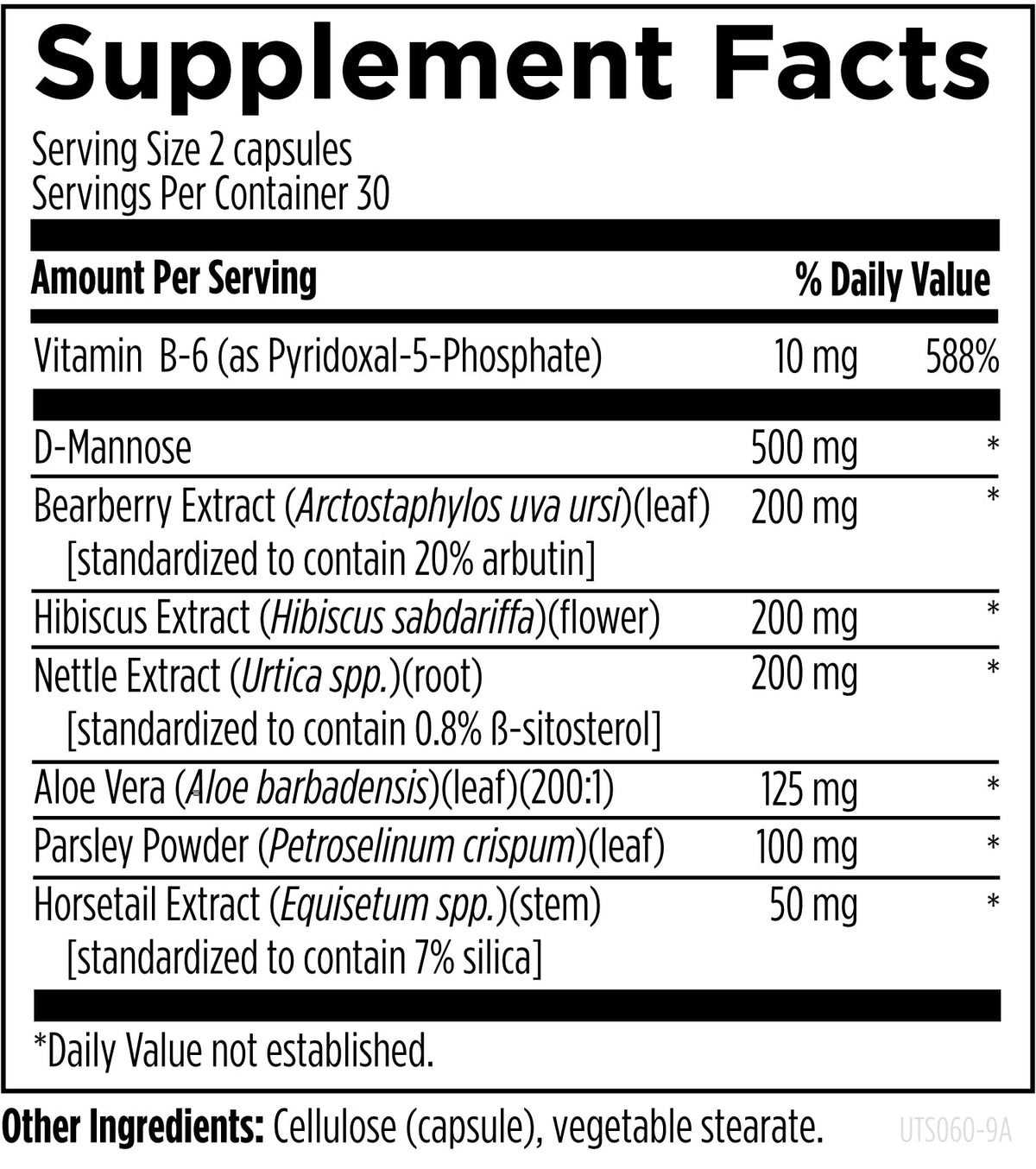 Designs for Health UT Synergy 500mg D-Mannose - 60 Capsules - image 3