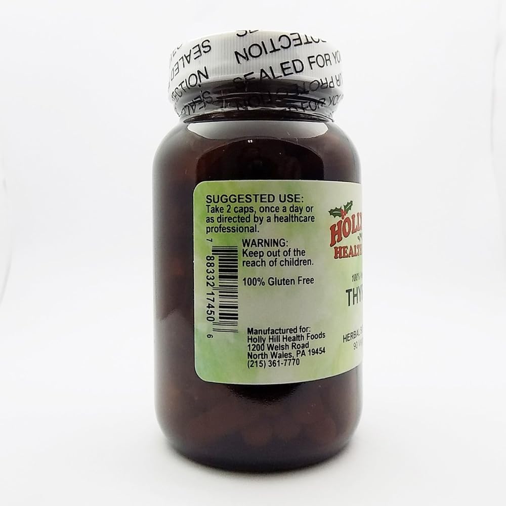 Holly Hill Health Foods Thyroid - 90 Vegetarian Capsules - image 3