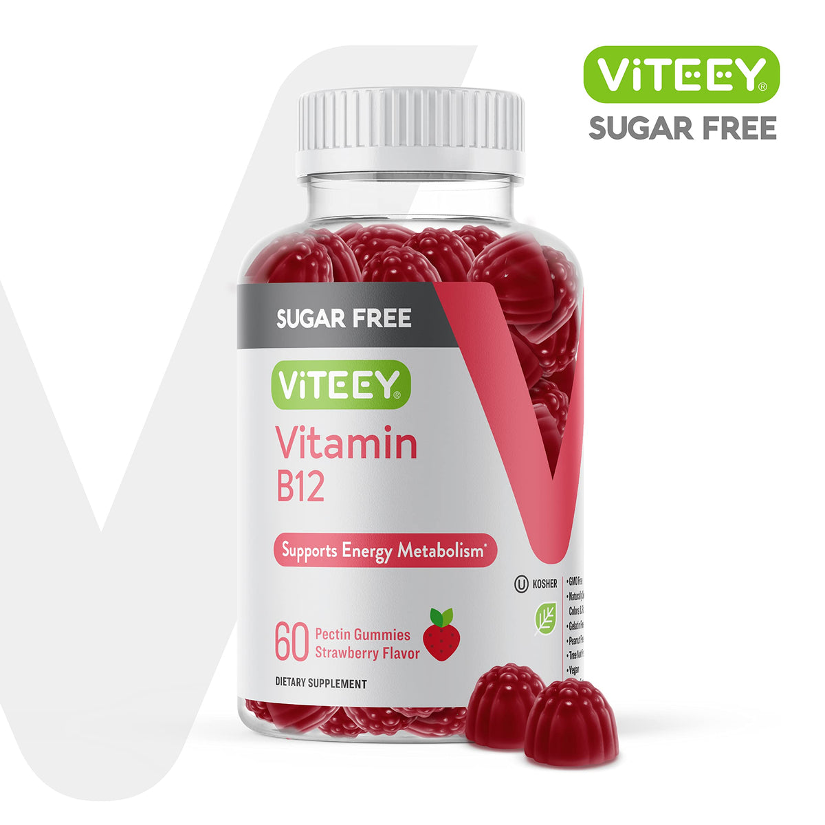 Viteey Sugar Free Vitamin B12 Gummies