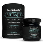 EnerNaturals Pure Himalayan Shilajit Resin for Energy & Stamina - 60g