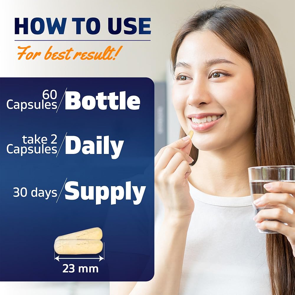 Vitamatic Saccharomyces Boulardii 10 Billion CFU + MOS - 60 Capsules - image 3