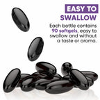 HERBOGANIC Cold Pressed Black Seed Oil Softgels - 90 Softgels - image 4