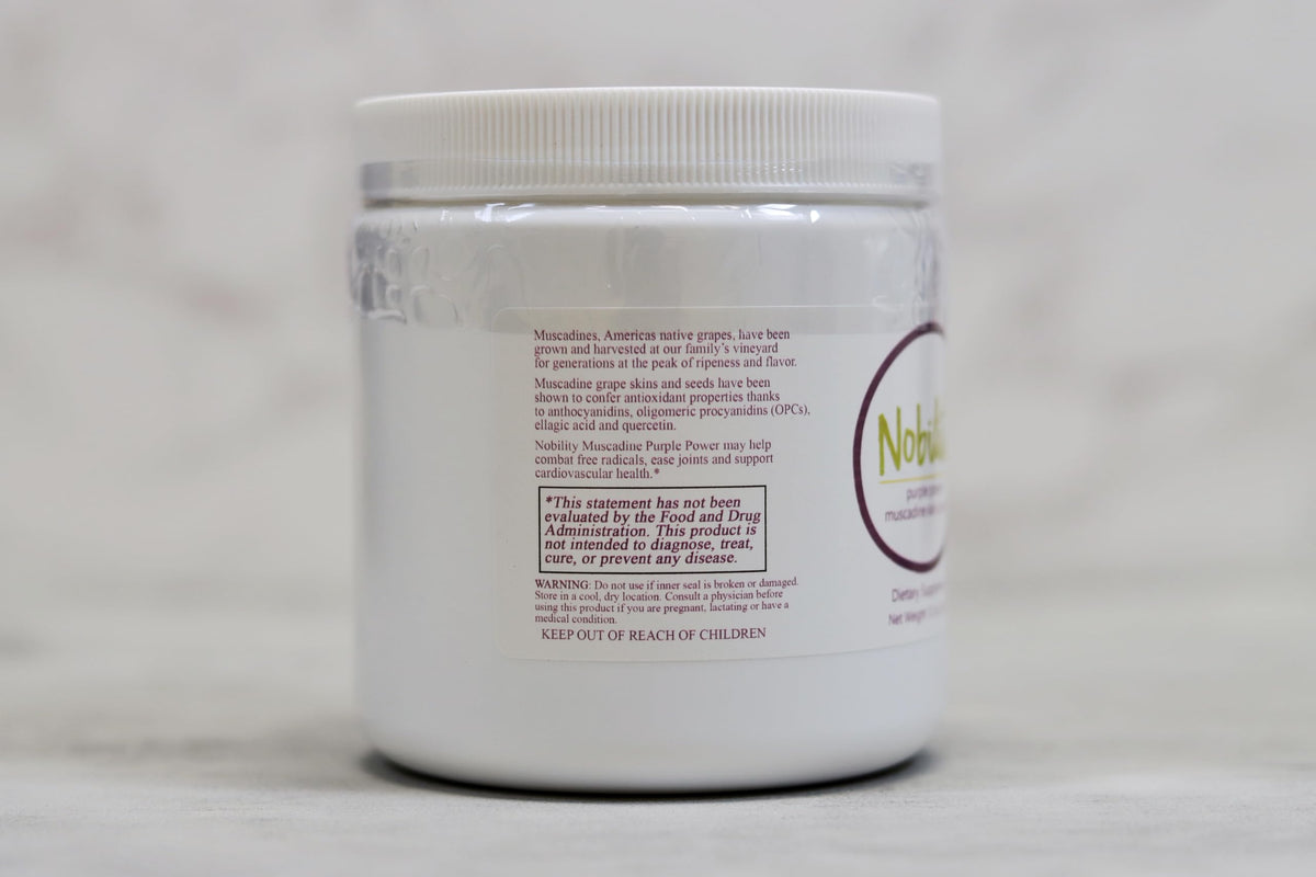 NOBILITY Naturals Purple Power Muscadine Skin Powder - 12 oz - image 5