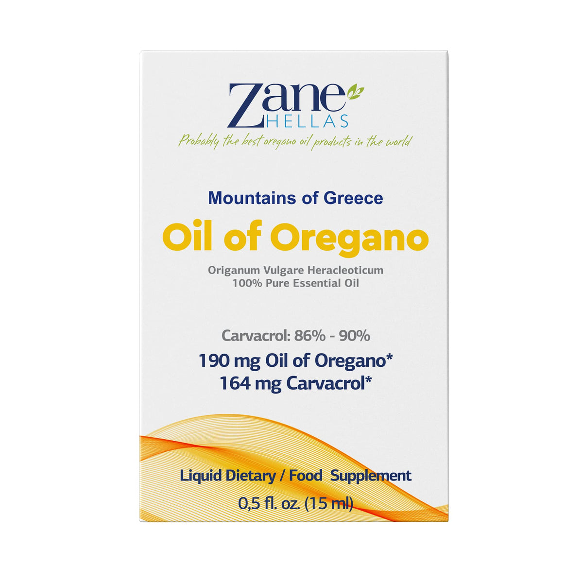 Zane HELLAS Probably the best oregano oil products in the world