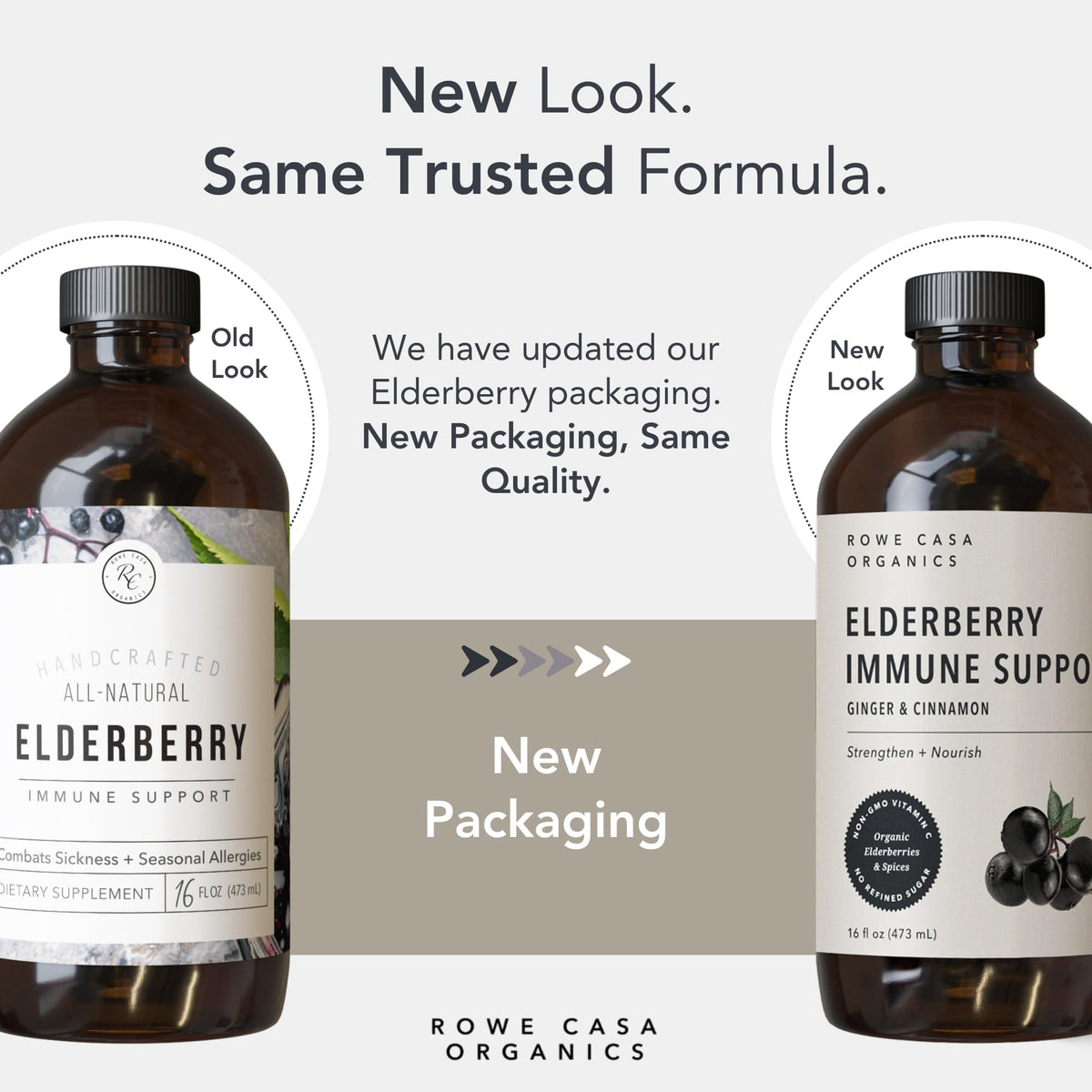 Rowe Casa Organics Elderberry Syrup with Vitamin C & Zinc - 16 Fl Oz - image 3