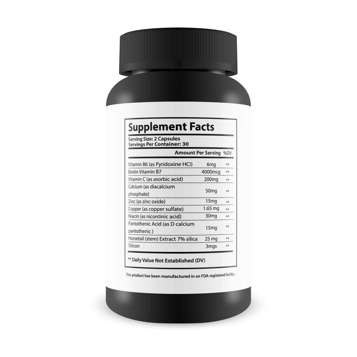 Magnetique Hair Growth Biotin Complex - 60 Capsules - image 2