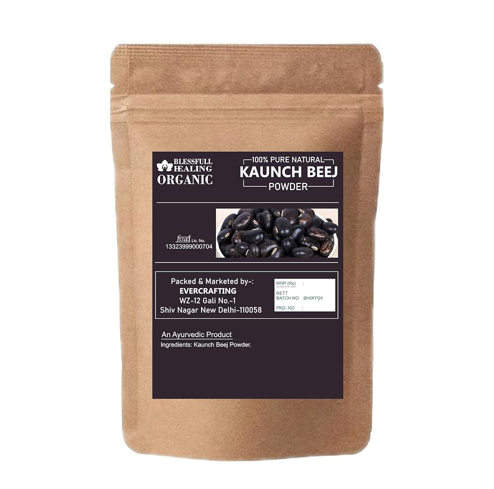 Blessfull Healing Organic Kaunch Beej Powder - 300g - image 2
