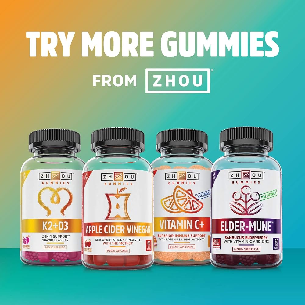 ZHOU Screen Eyes Gummies Lutein for Eye Health - 60 Count - image 5