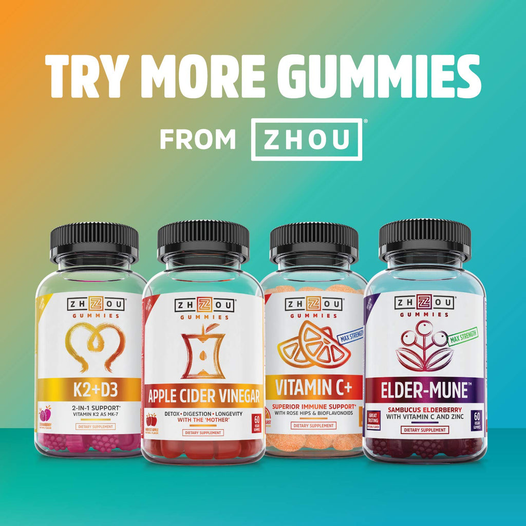 ZHOU Screen Eyes Gummies Lutein for Eye Health - 60 Count - image 5