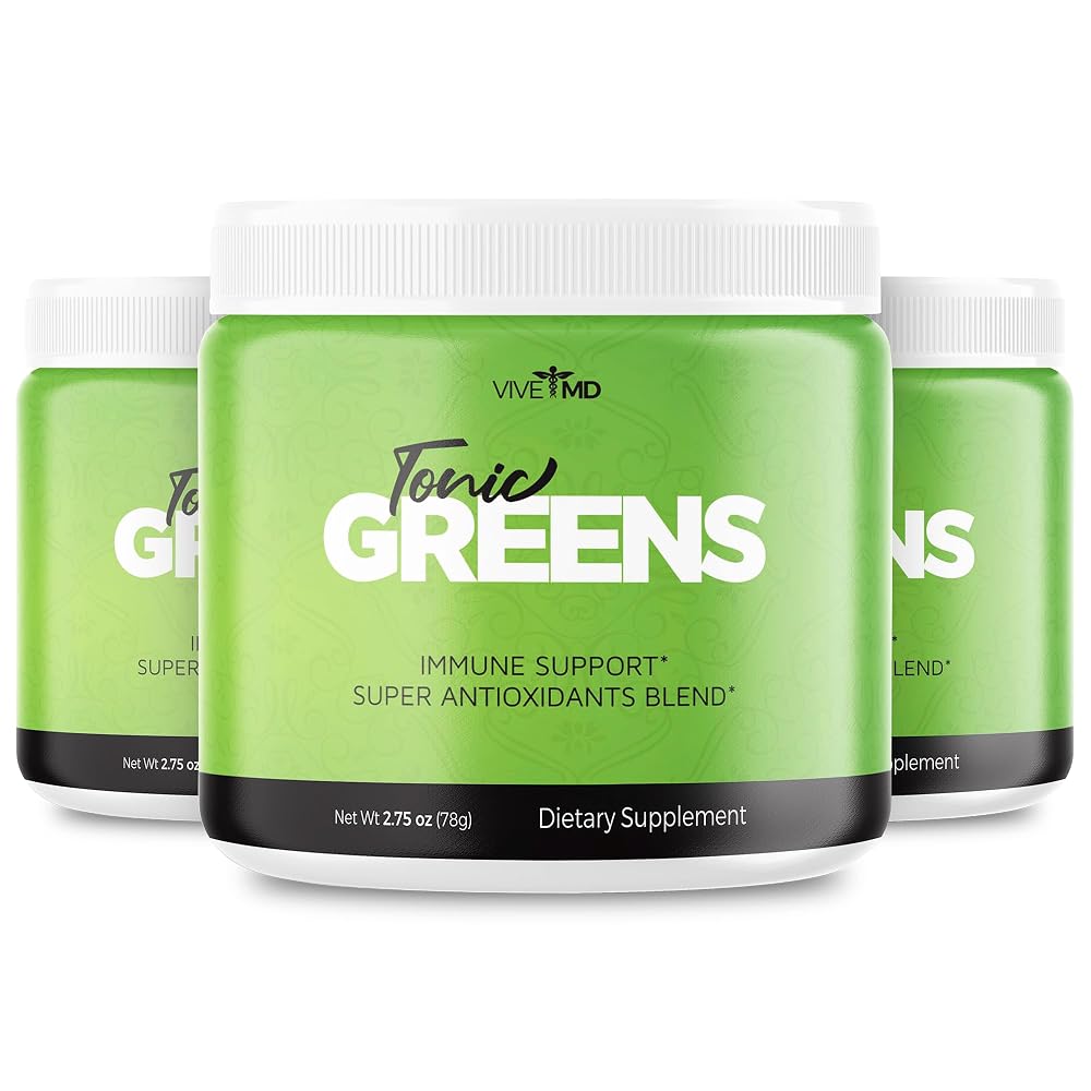 VIVE MD Tonic Greens Powder Vitamin Boost Supplement - 8.25 oz
