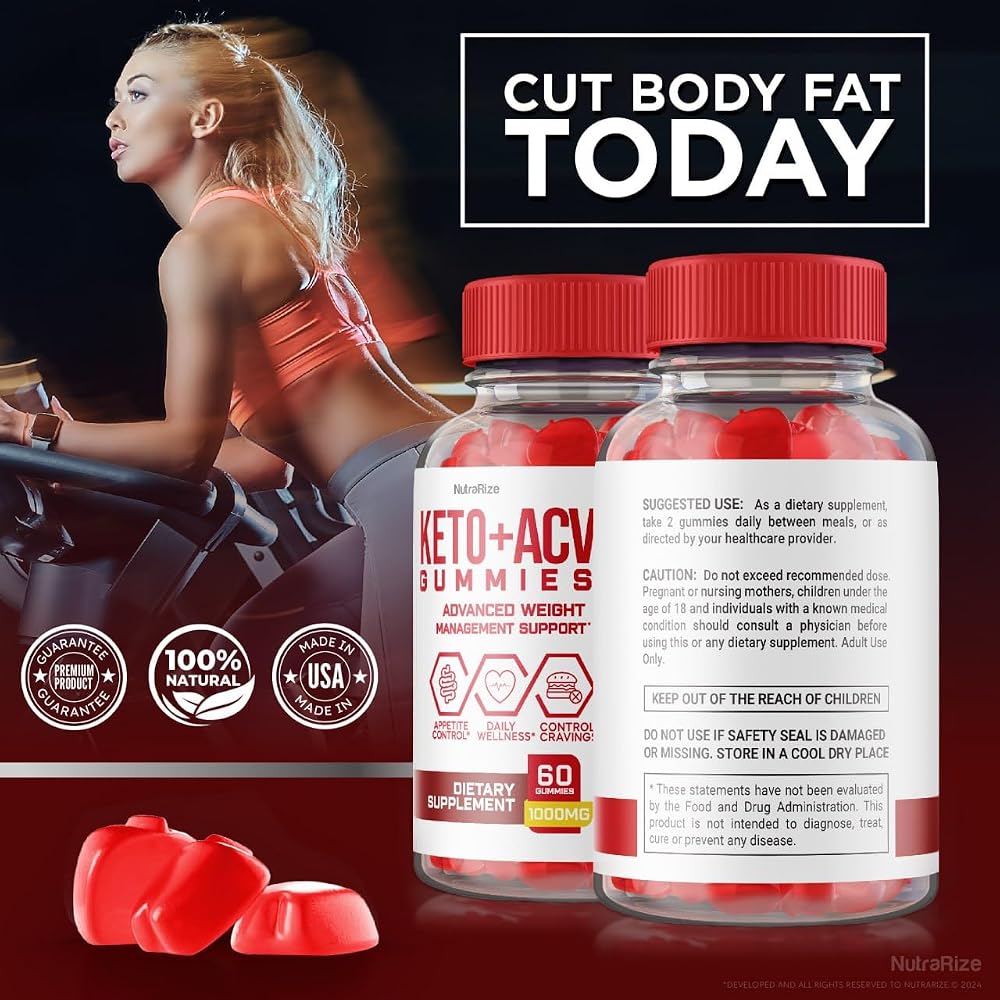 NutraRize KetoKandies Keto+ACV Gummies Weight Loss - 180 Gummies - image 6